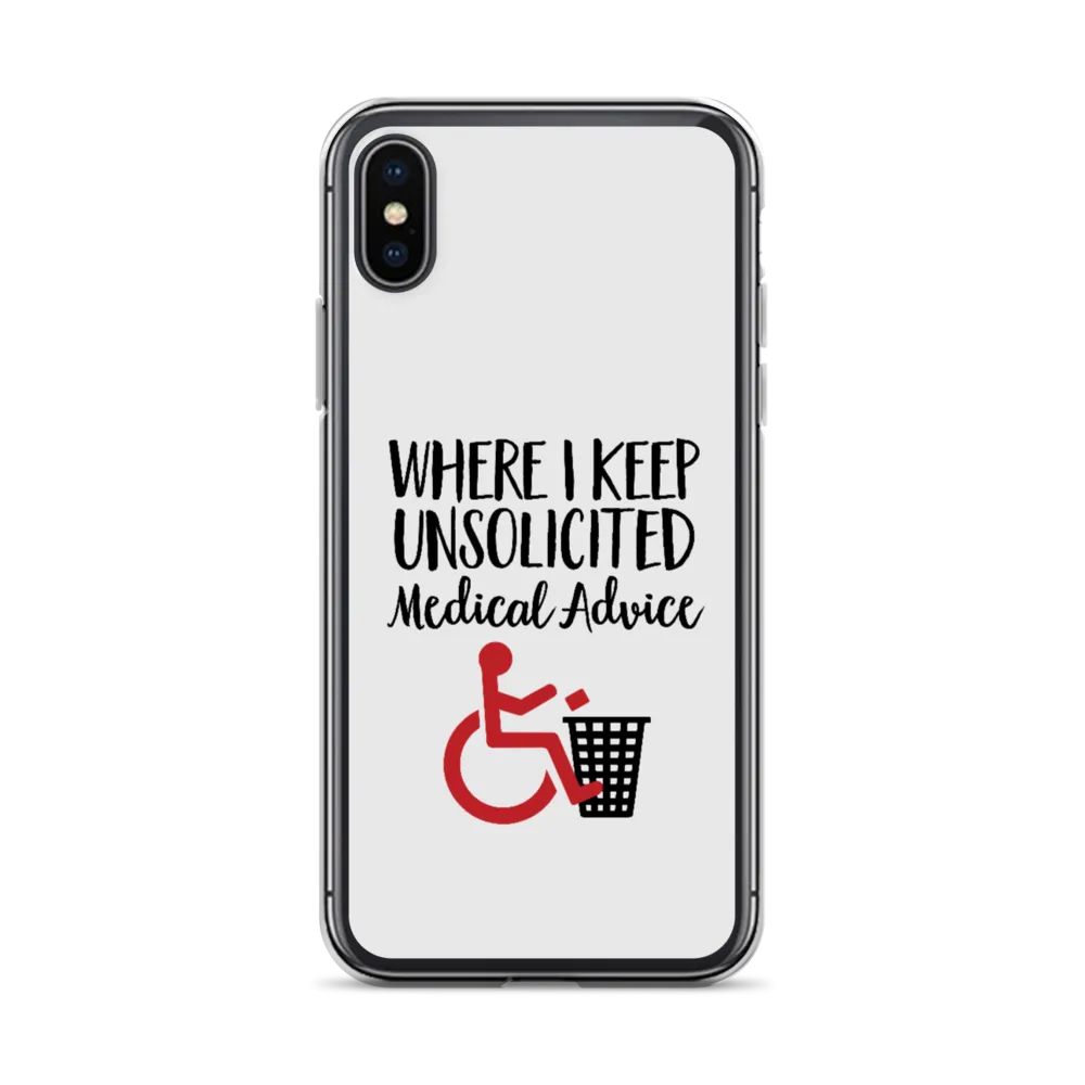 Unsolicited Medical Advice iPhone Case