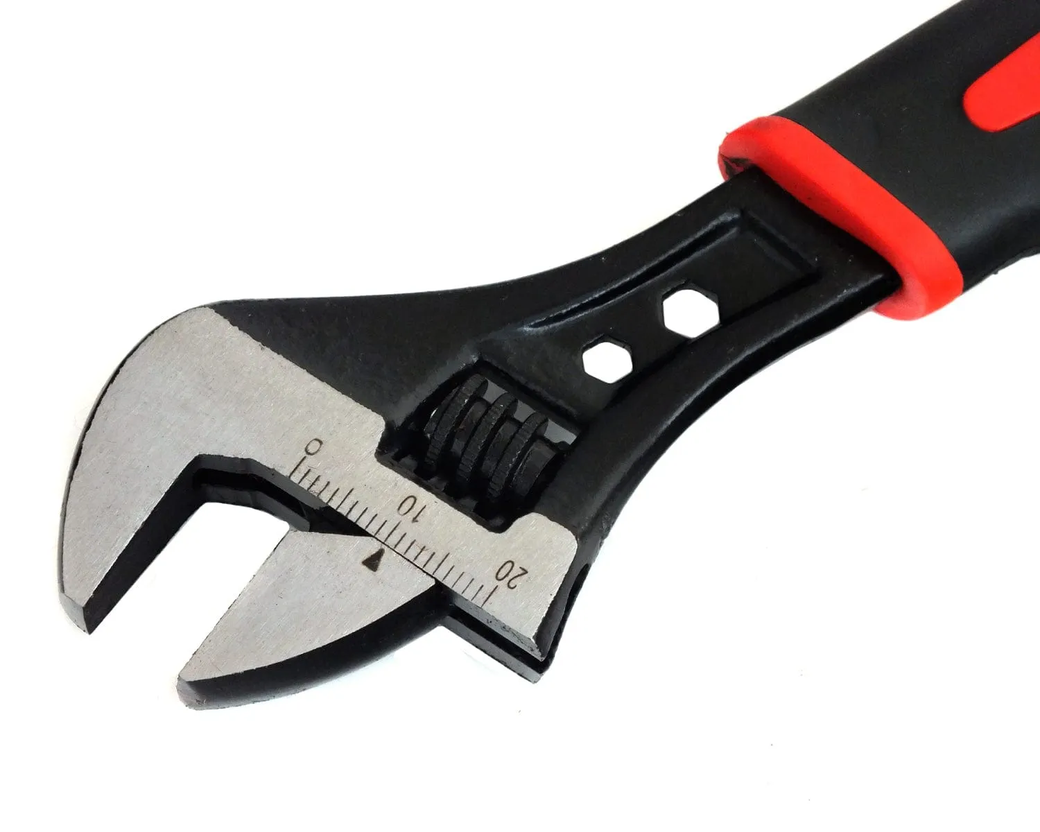 Voche 4Pc Black Heavy Duty Adjustable Wrench Spanner Set 6" 8" 10" 12" *Life Warranty*