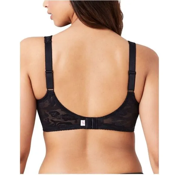 Wacoal Awareness Underwire Bra Black Lace Bra Size | 44DD
