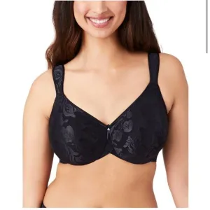 Wacoal Awareness Underwire Bra Black Lace Bra Size | 44DD