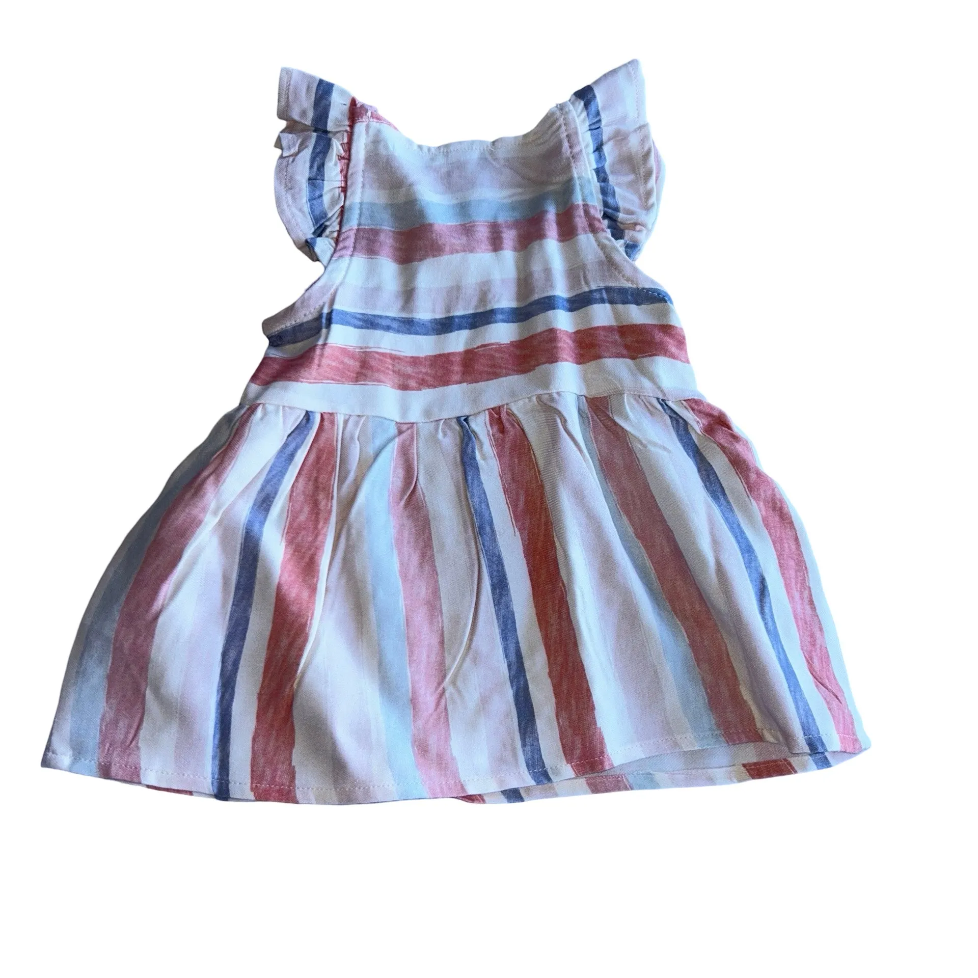 Watercolor Stripe Dress