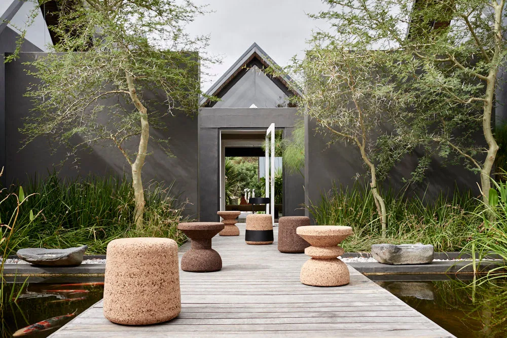 Wiid Stacked African Cork Stool