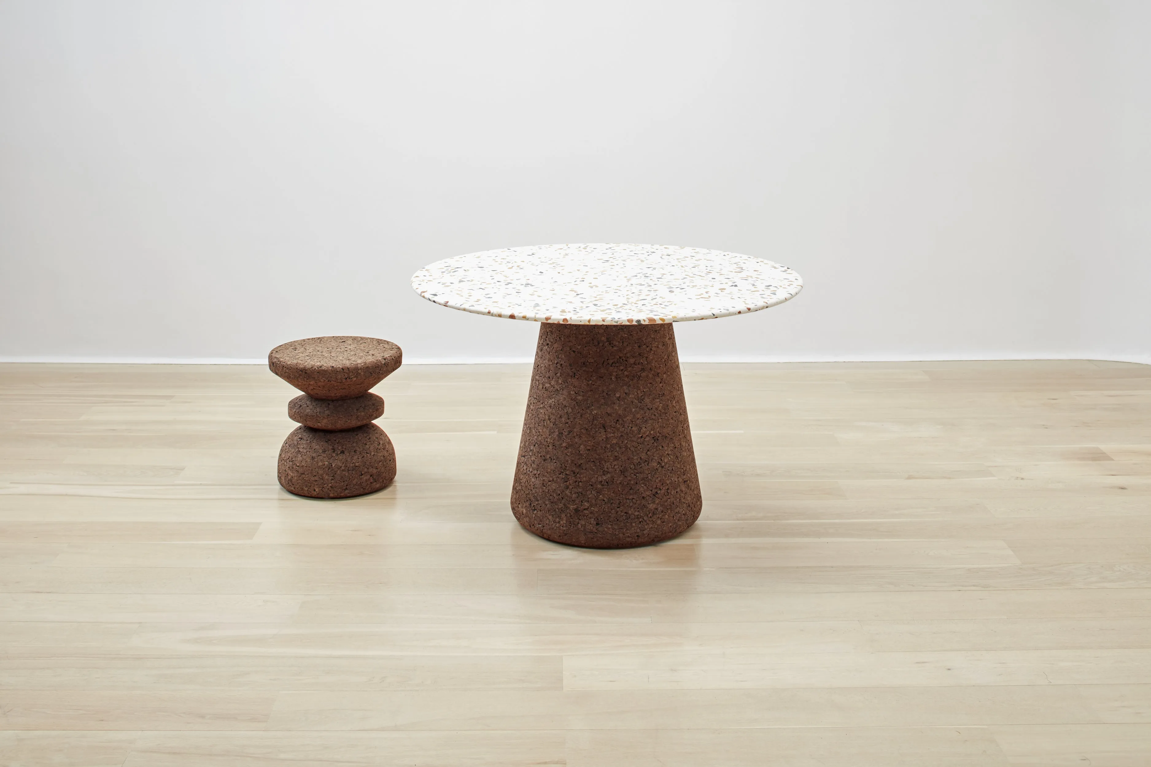 Wiid Stacked African Cork Stool