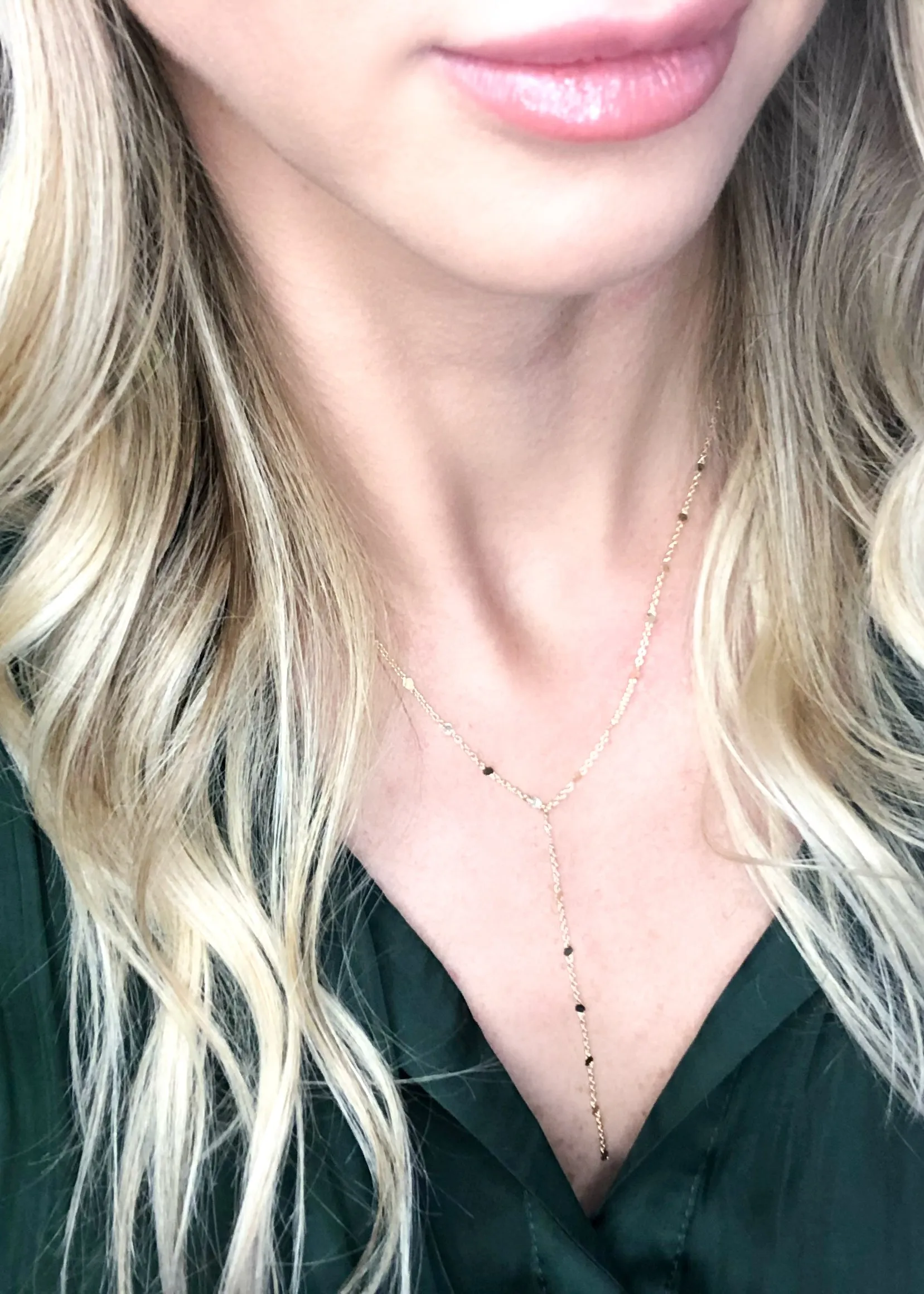 Willow Lariat Necklace