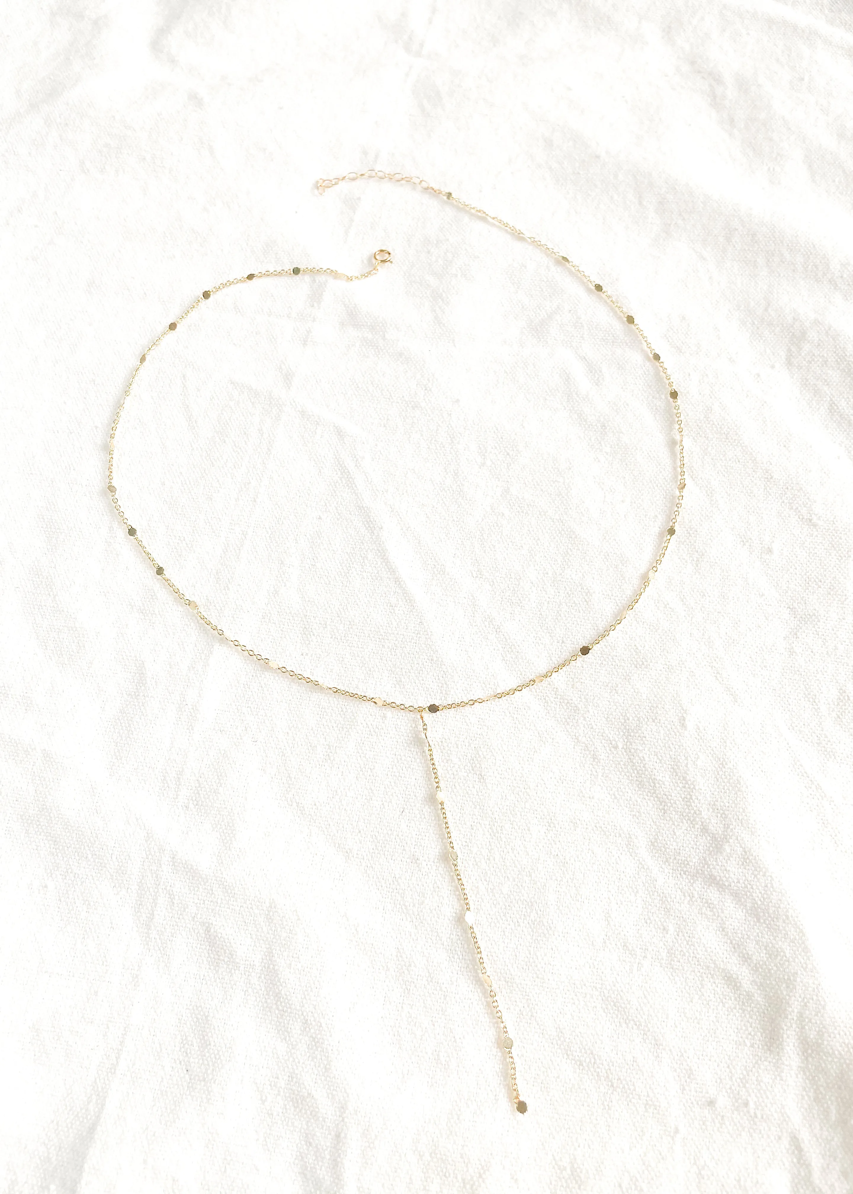 Willow Lariat Necklace