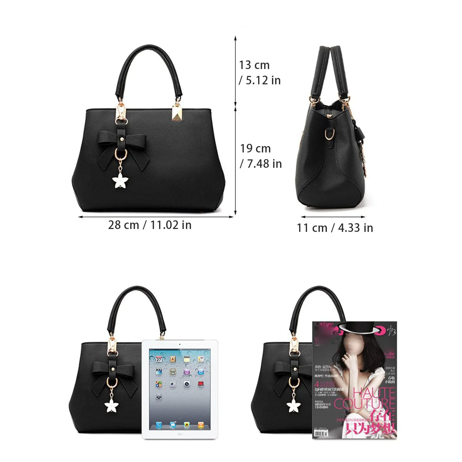Women's Handbags, New Top Handle Shoulder & Messenger Tote Bag (VogeStyle)
