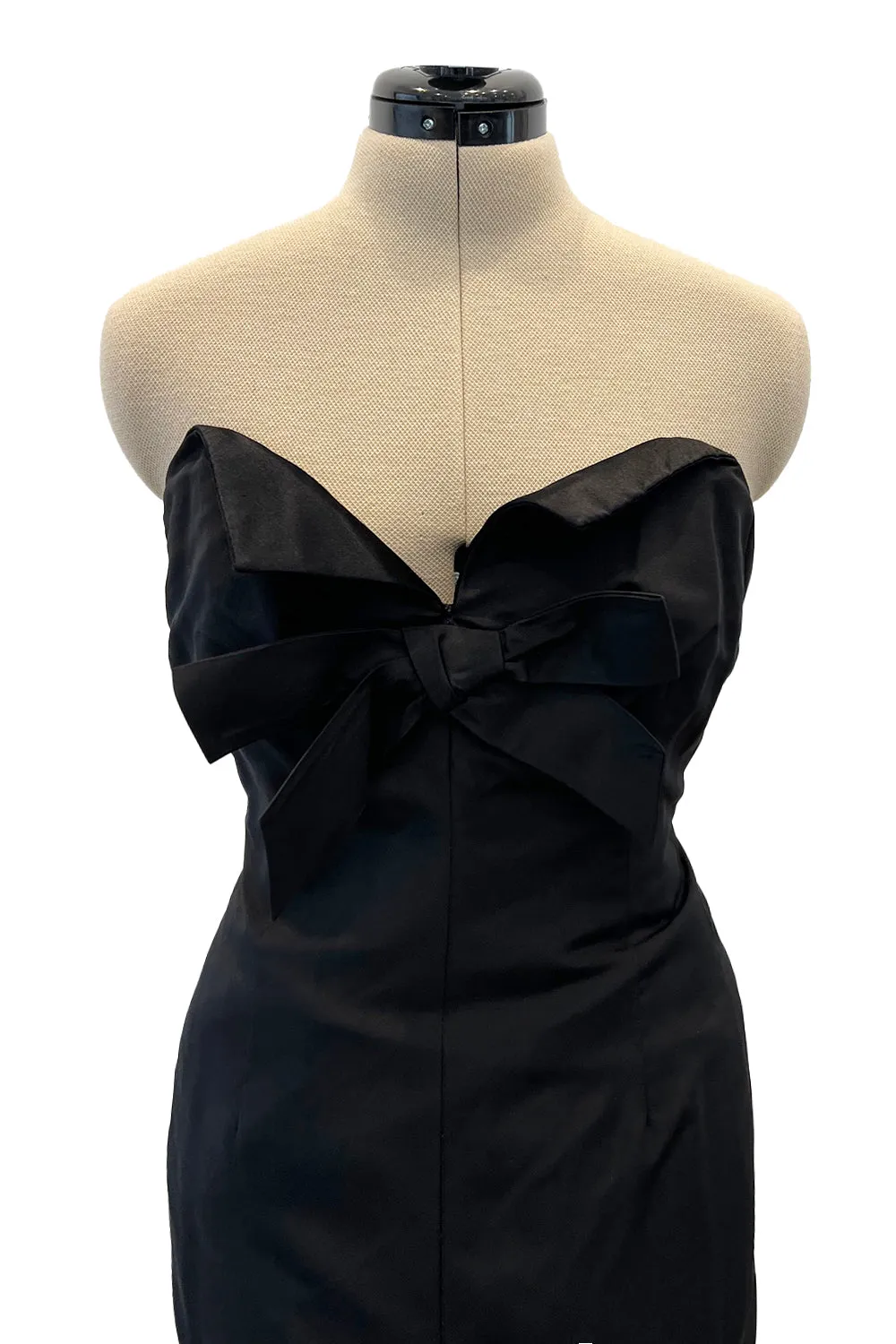 Yves Saint Laurent Fall 1987 Haute Couture Strapless Dress