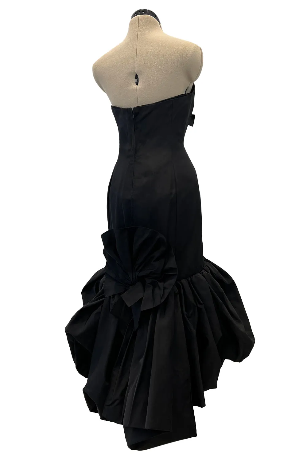 Yves Saint Laurent Fall 1987 Haute Couture Strapless Dress