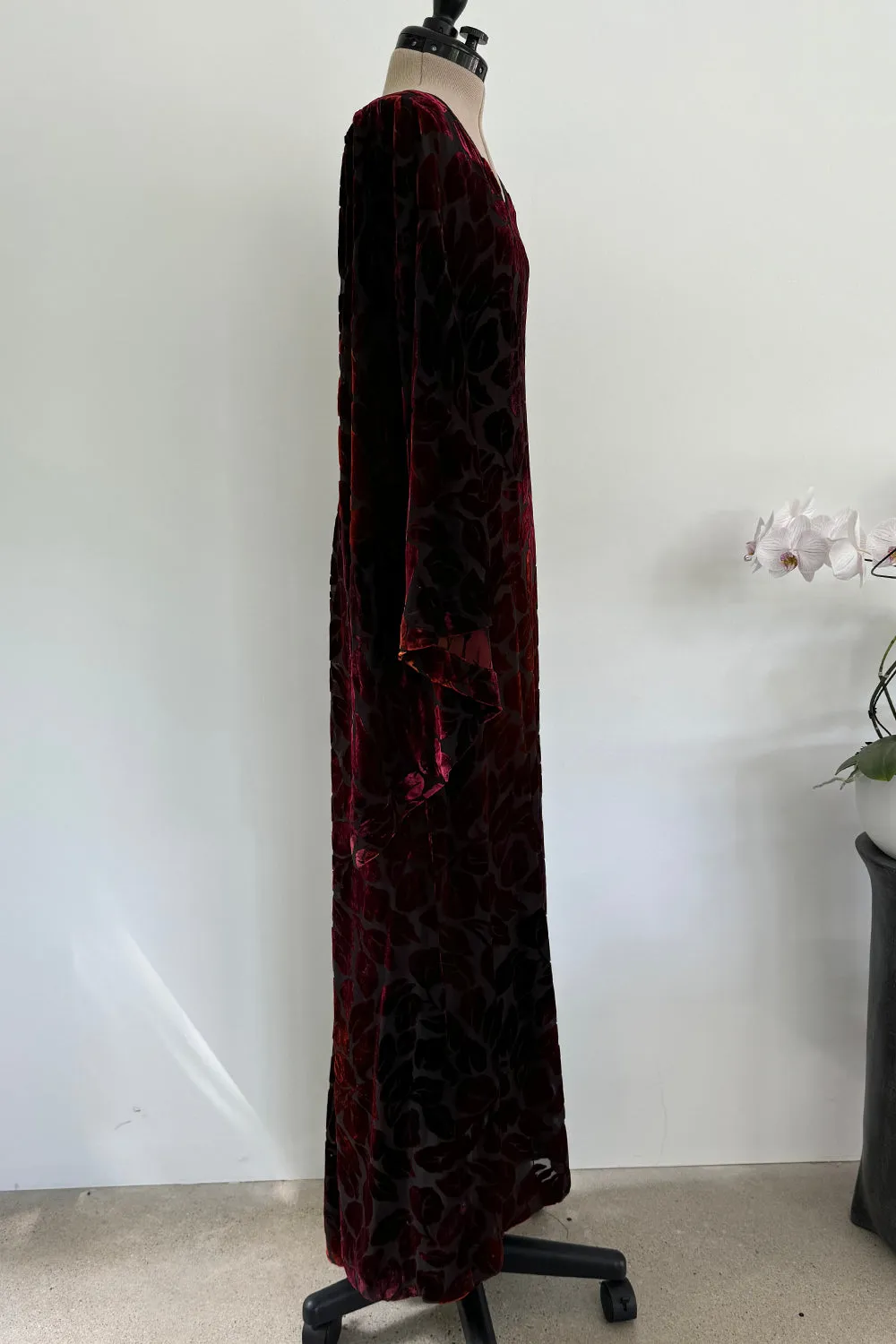 Yves Saint Laurent Fall 1998 Silk Devore
