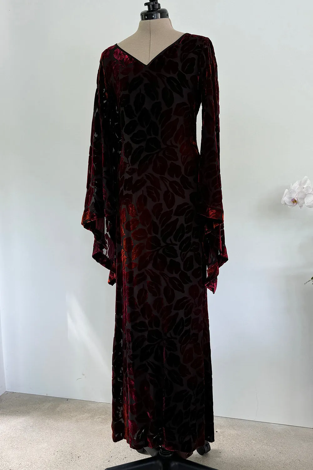 Yves Saint Laurent Fall 1998 Silk Devore