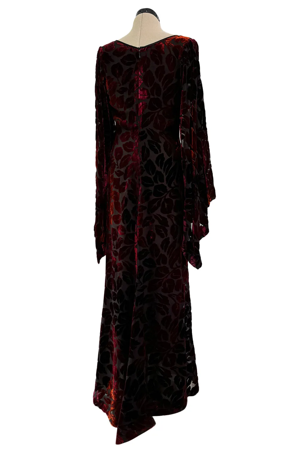 Yves Saint Laurent Fall 1998 Silk Devore