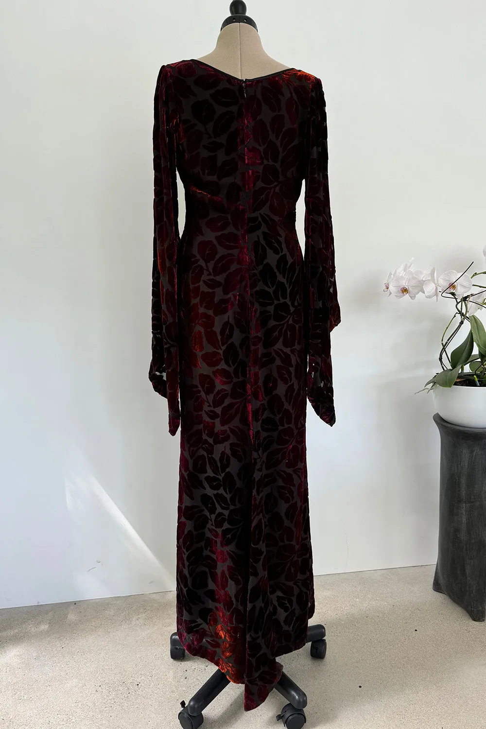 Yves Saint Laurent Fall 1998 Silk Devore