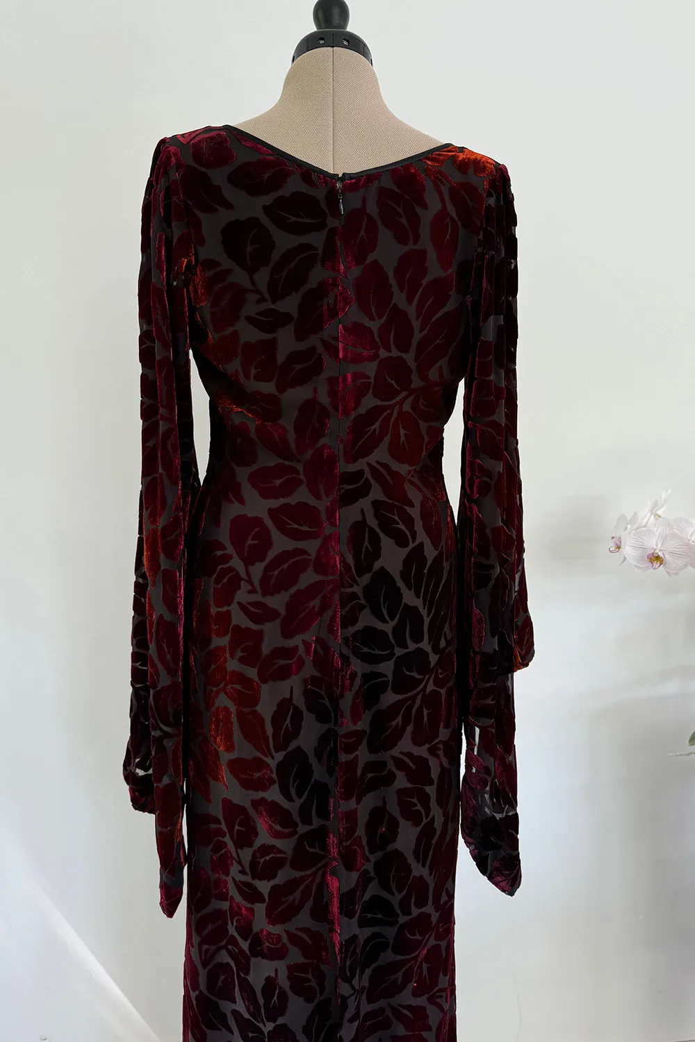 Yves Saint Laurent Fall 1998 Silk Devore